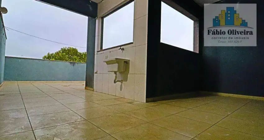 Cobertura com 2 dormitórios à venda, 58 m² por R$ 299.000,00 - Jardim do Estádio - Santo André/SP