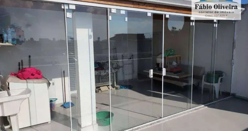 Cobertura com 2 dormitórios à venda, 100 m² por R$ 477.000,00 - Vila América - Santo André/SP