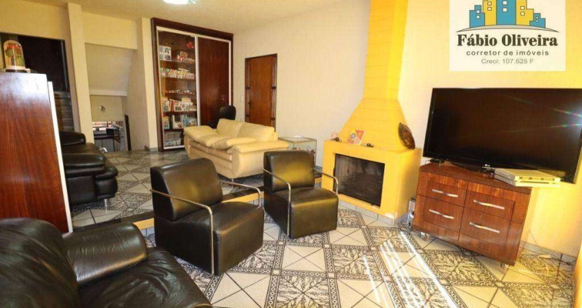 Sobrado com 3 dormitórios à venda, 254 m² por R$ 795.000,00 - Vila Mazzei - Santo André/SP