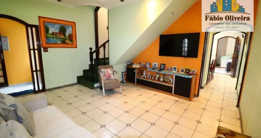 Sobrado com 4 dormitórios à venda, 291 m² por R$ 480.500,00 - Jardim Santo André - Santo André/SP