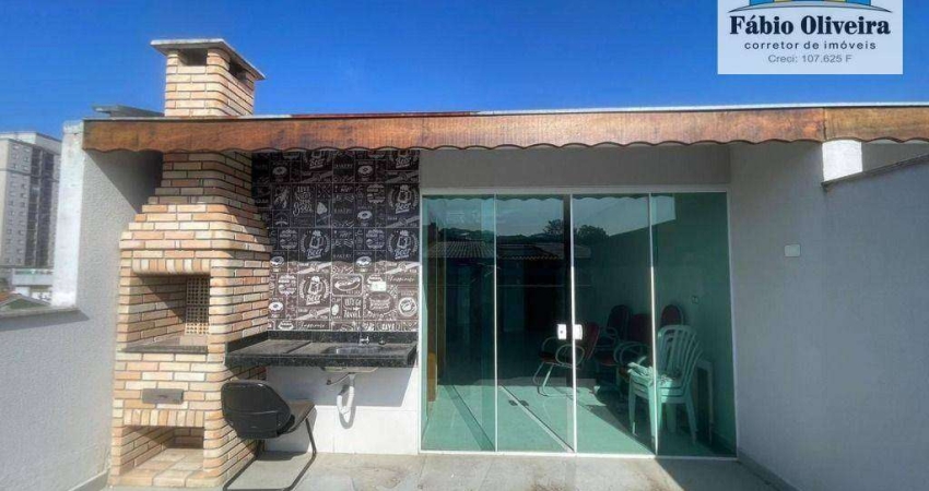 Cobertura com 2 dormitórios, 54 m² - venda por R$ 530.000,00 ou aluguel por R$ 3.169,00/mês - Vila Metalúrgica - Santo André/SP