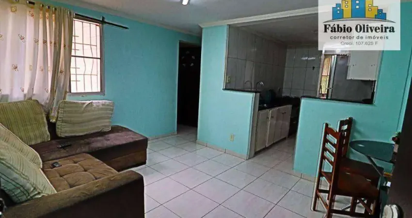 Apartamento Condomínio Alvorada 2° etapa, com 2 dormitórios à venda, 53 m² por R$ 218.000 - Jardim Alvorada - Santo André/SP