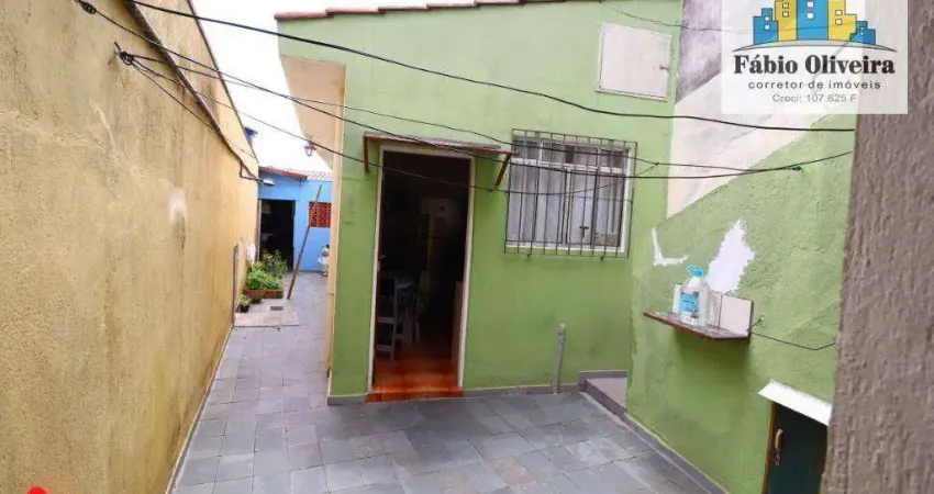 Casa com 3 dormitórios à venda, 92 m² por R$ 345.000,00 - Vila Suíça - Santo André/SP