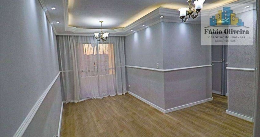 Apartamento com 2 dormitórios à venda, 55 m² por R$ 260.000,00 - Jardim do Estádio - Santo André/SP