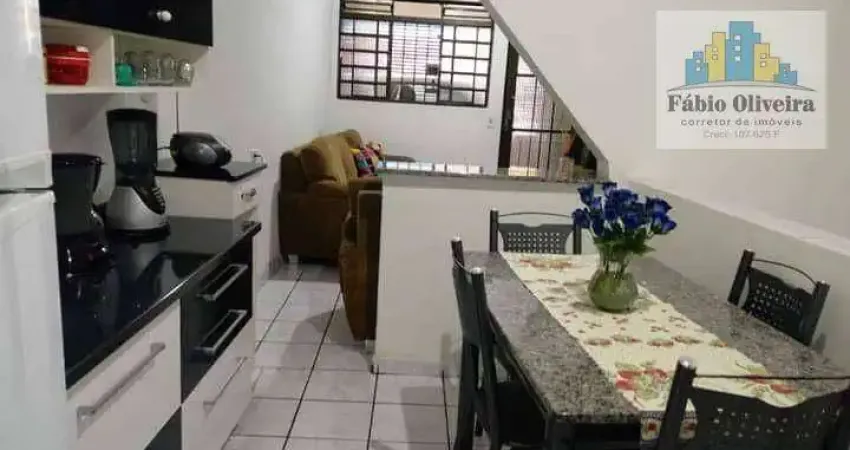 Sobrado com 2 dormitórios à venda, 100 m² por R$ 169.700,00 - Jardim Vila Rica - Santo André/SP