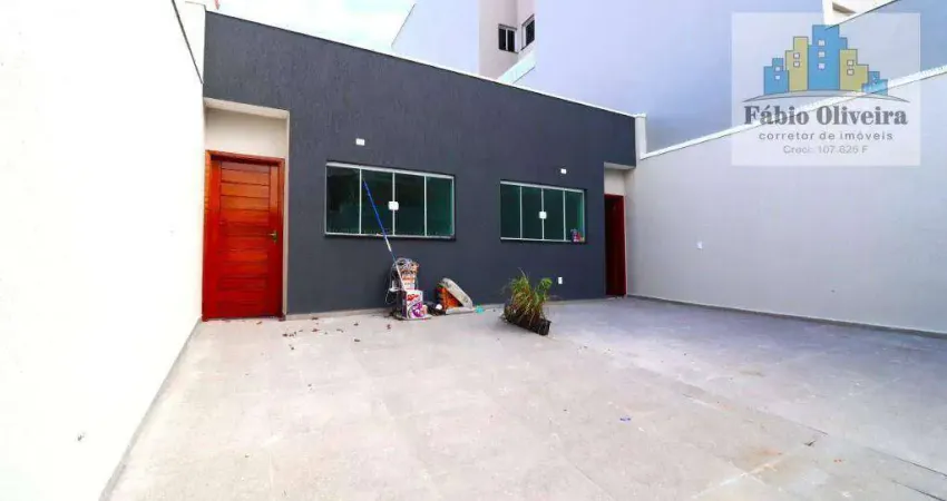 Casa nova com 3 dormitórios à venda, 74 m² por R$ 690.000 - Vila Francisco Matarazzo - Santo André/SP