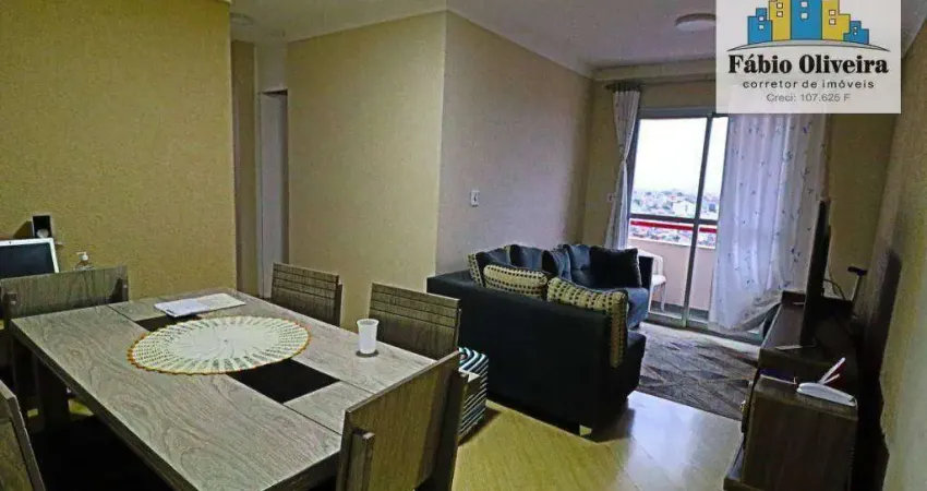 Apartamento condominio adriático , com 2 dormitórios à venda, 54 m² por r$ 212.000 - jardim do estádio - santo andré/sp