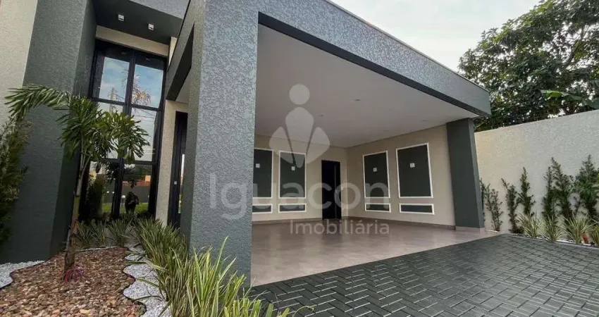 Casa com 03 Dormitórios sendo 01 Suite e Área Gourmet no Condomínio Residencial Villa Margarezi