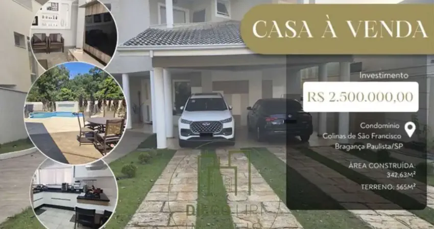Casa a Venda Residencial Colinas de São Francisco - Bragança Paulista-SP