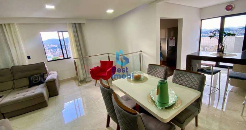 Cobertura à venda, 3 quartos, 1 suíte, 2 vagas, Jardim Industrial - Contagem/MG