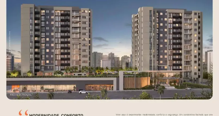 Residencial DOC – Lançamento de 03 e 04 Quartos de Alto Padrão em Samambaia Sul.
