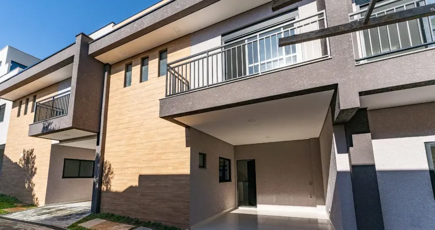 Sobrado moderno novo em condomínio fechado - alto padrão e tranquilidade!