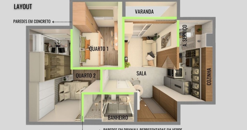 Apartamentos de 2 Quartos e Lazer Incrível no Coração do Porto Maravilha