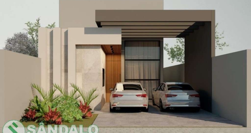 Casa com 3 quartos à venda por R$ 480000.00, 93.00 m2 - JARDIM PAULISTA IV - MARINGA/PR