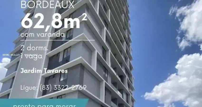 Apartamento para Venda em Campina Grande, Jardim Tavares, 2 dormitórios, 1 suíte, 2 banheiros, 1 vag