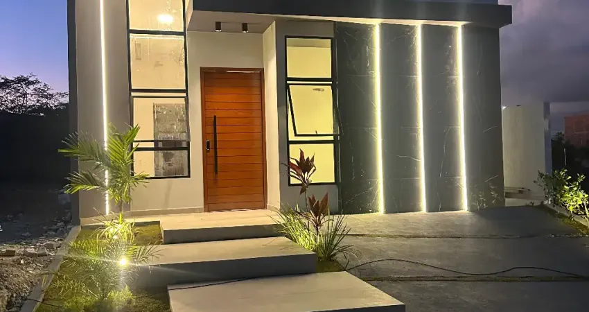 Linda casa com 3 quartos no Condomínio Monteville Residence Privê