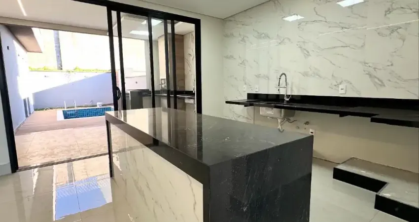 Casa nova à venda em condomínio no Swiss Park - Campinas/SP com 223m3 e 3 quartos