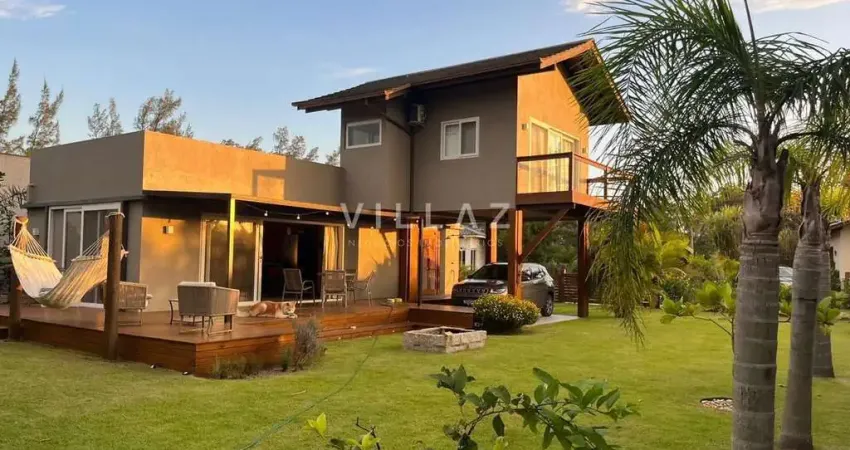 Casa exclusiva entre a praia e a lagoa de ibiraquera | imbituba/sc