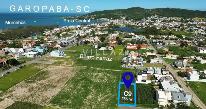 Terreno à venda na Rua Lídio Crispim, 12, Ferraz, Garopaba