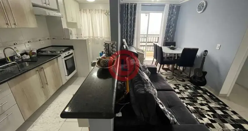 Apartamento à venda em Mauá-SP, Vila Assis Brasil: 2 quartos, 1 suíte, 2 salas, 1 banheiro, 1 vaga, 58m². Venha conferir!