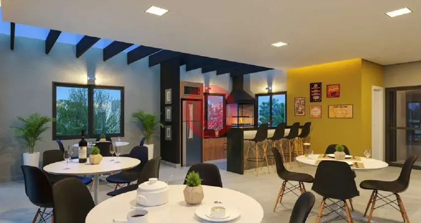 Apartamento novo à venda em Santo André-SP, Jardim: 2 quartos, 2 salas, 2 banheiros, 1 vaga, 44,59 m². Confira!