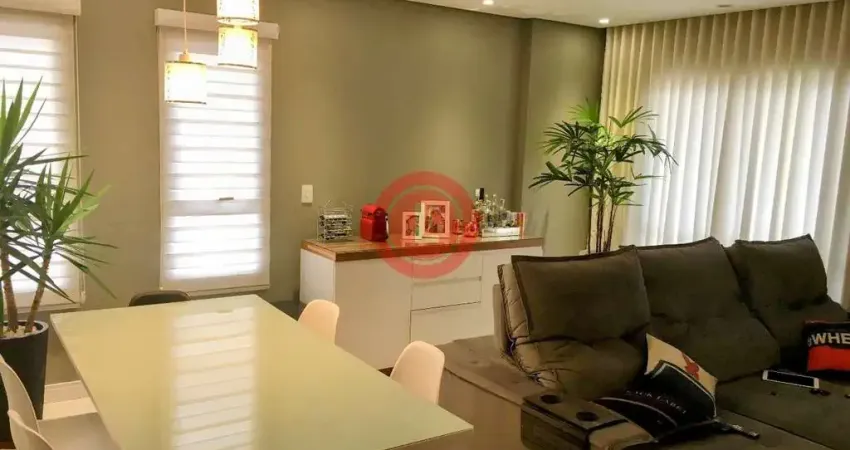 Apartamento de 78m2 para venda ou locação com 2 quartos 1 suíte e 2 vagas no bairro jardim, santo andré-sp!