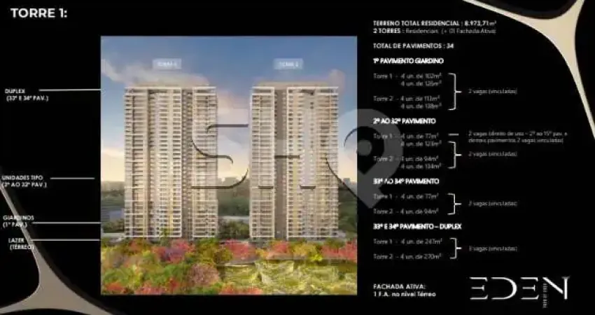 Apartamento com 3 quartos à venda na Avenida Roque Petroni Júnior, 576, Jardim das Acacias, São Paulo