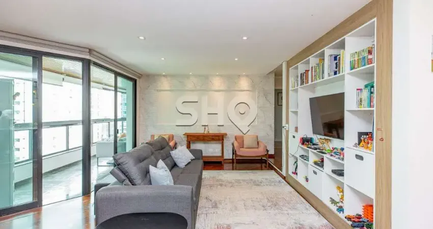 Apartamento com 4 quartos à venda na Avenida Ibijaú, 191, Moema, São Paulo