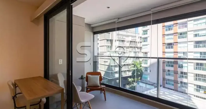 Apartamento com 1 quarto para alugar na Avenida Açocê, 50, Indianópolis, São Paulo