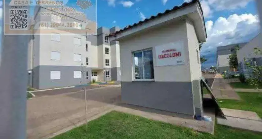 Apartamento para venda em gravataí, vila santa cruz, 2 dormitórios, 1 banheiro, 1 vaga