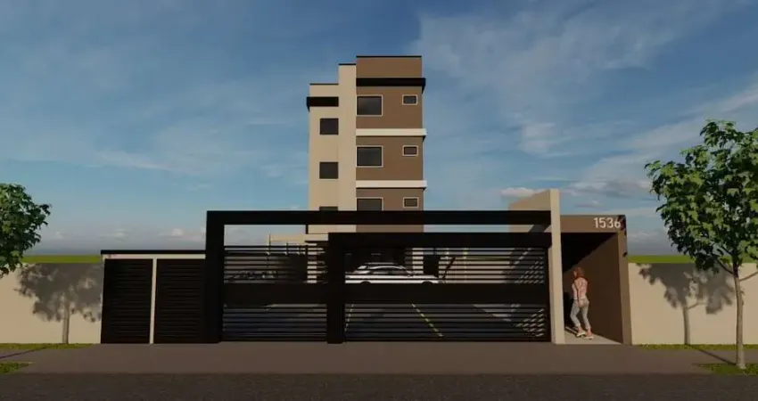 Apartamento para Venda em São José dos Pinhais, Parque da Fonte, 2 dormitórios, 1 banheiro, 1 vaga