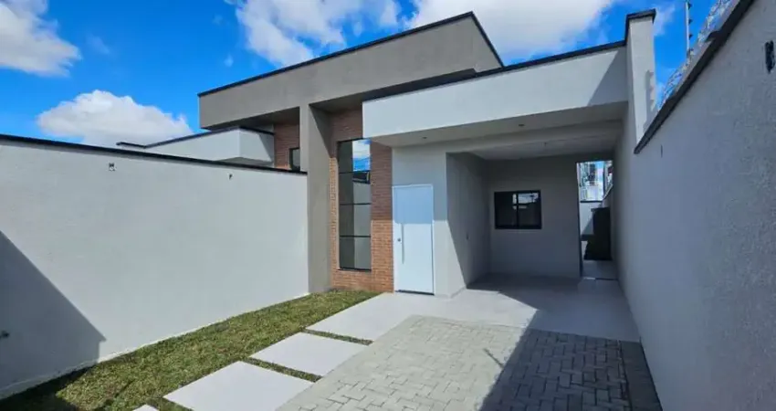 Casa para venda em são josé dos pinhais, barro preto, 3 dormitórios, 1 suíte, 2 banheiros, 2 vagas