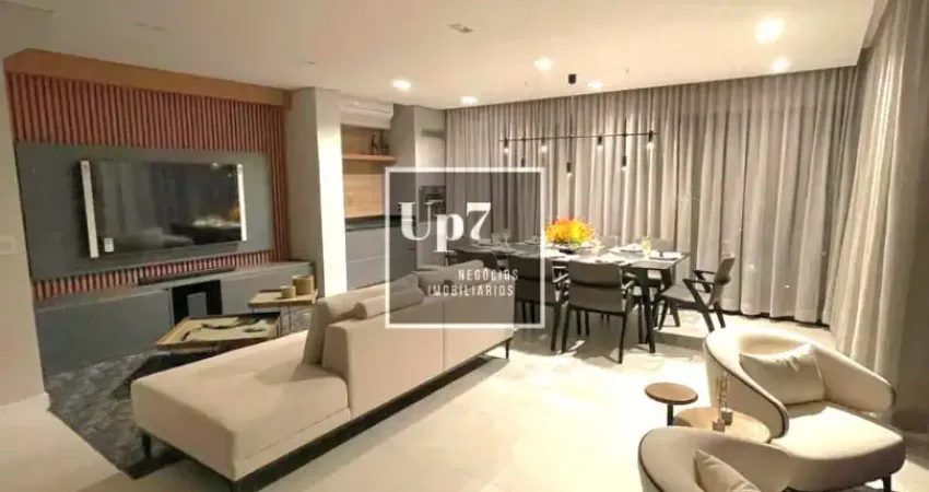 Apartamento mobiliado com 3 suítes para locação no Edifício Mirah, Vila Aviação, em Bauru