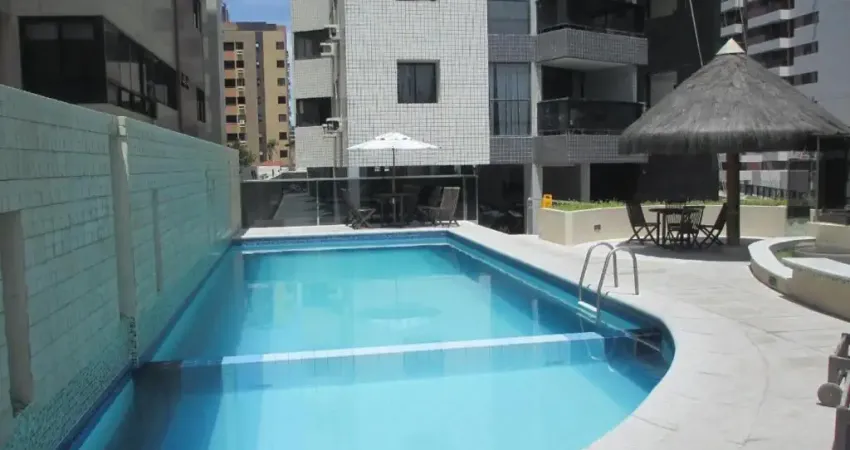 Apartamento com 1/4 beira mar de jatiuca. totalmente mobiliado.