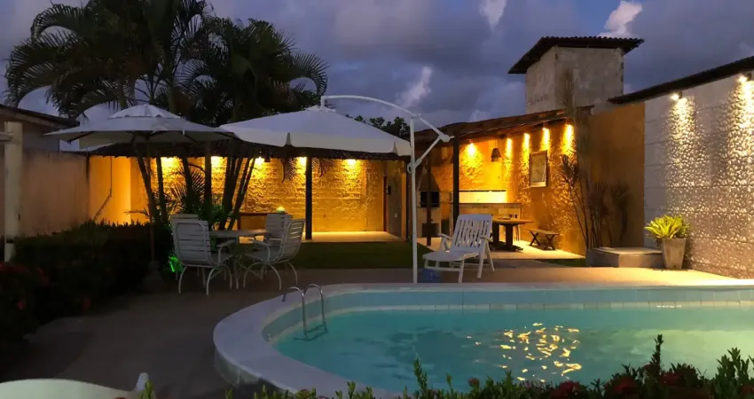 Casa 3/4 com piscina, área gourmet. Em marechal Deodoro no loteamento Imperial.