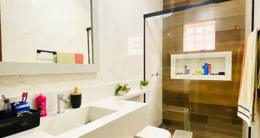 Casa térrea a venda no jardim santo andré 3 quartos sendo 1 suíte