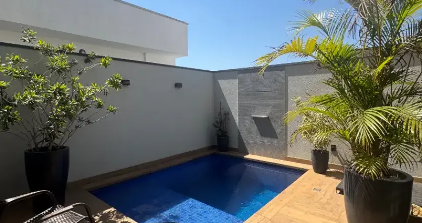 Lindo sobrado com porteira fechada no condomínio jardim montreal