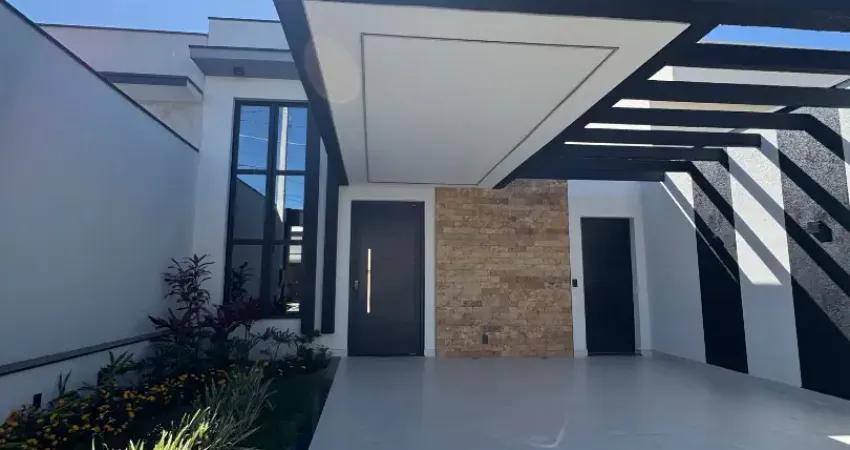 Casa nova pronta para morar no condomínio jardim montreal residence