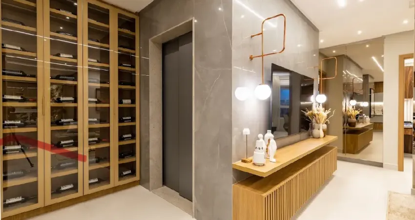 Apartamento de 3 suítes, varanda ampla com churrasqueira a carvão, com 2 vagas de garagem