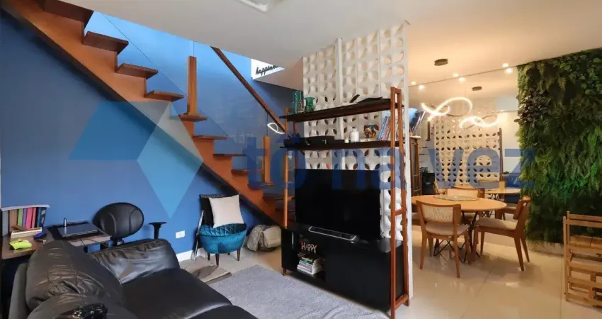 Cobertura 146m² à venda com 2 dormitórios e espaço gourmet em santa maria, santo andré - sp