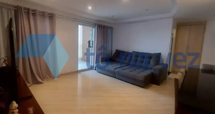 Apartamento 93m² à venda com 3 dormitórios e varanda gourmet em baeta neves, são bernardo