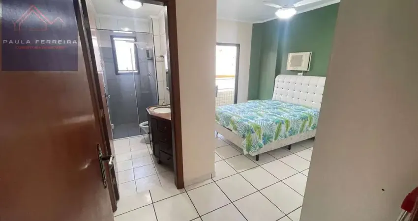 Guilhermina - vista mar - apto 2 dorms (1 suíte) - 3 sacadas - elevador