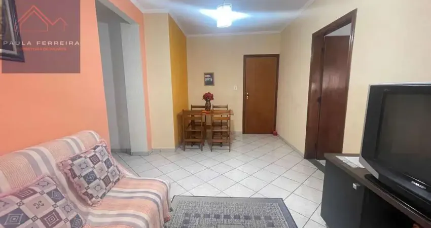 Apartamento 1 dormitório mobiliado – sacada envolvente – aviação, praia grande