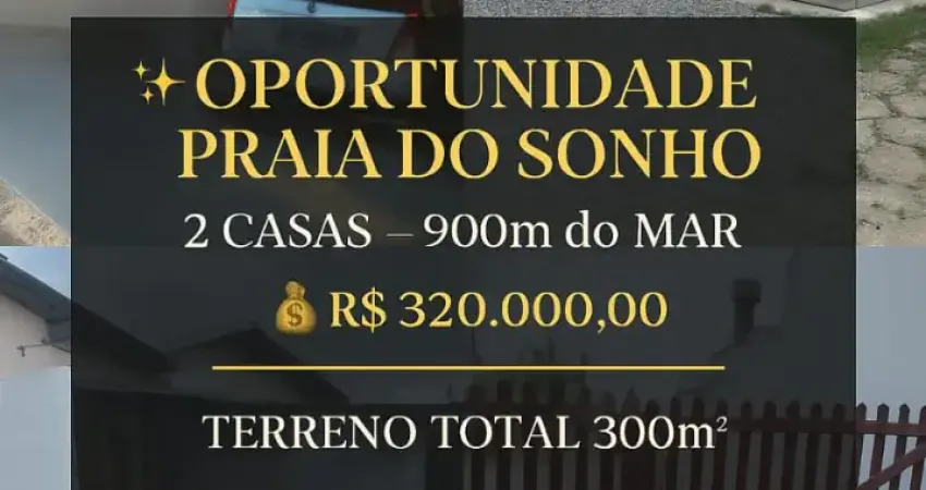 (não financia) seu novo lar  praia do sonho palhoça sc - 300 m2 de área total