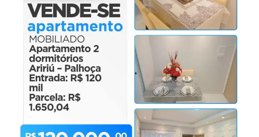 Apartamento mobiliado no condomínio ilhas gregas – aririú | palhoça/sc