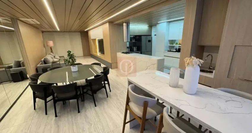 Apartamento 100% mobiliado com vista da Serra do Mar no bairro Santo Antônio em Joinville/SC.