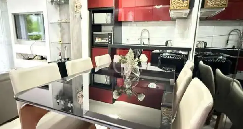 Apartamento semimobiliado no bairro Glória em Joinville/SC.