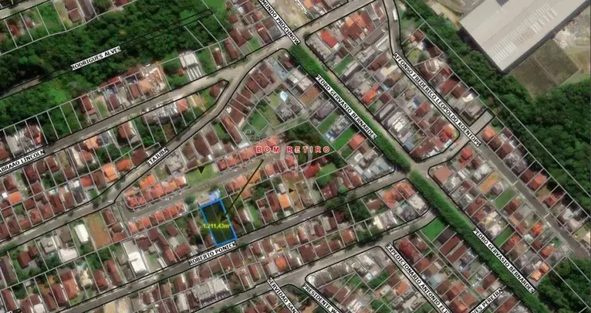 Terreno à venda no Bom Retiro, Joinville 