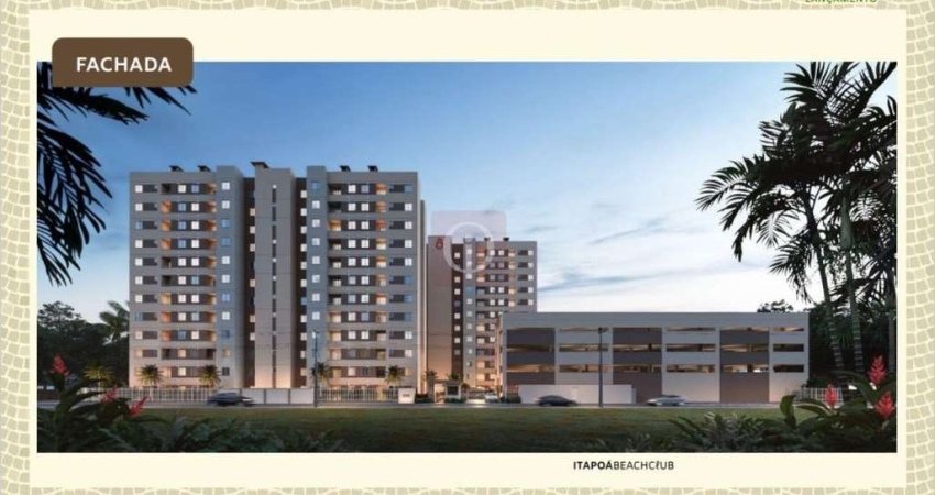 Lançamento| Itapoá Beach Club - EMPREENDIMENTO contendo 02 Torres de 12 pavimentos e 08 apartamentos por andar totalizando 192 unidades.