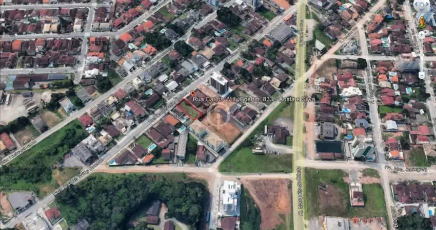 Excelente terreno a venda no bairro costa e silva em joinville/sc.